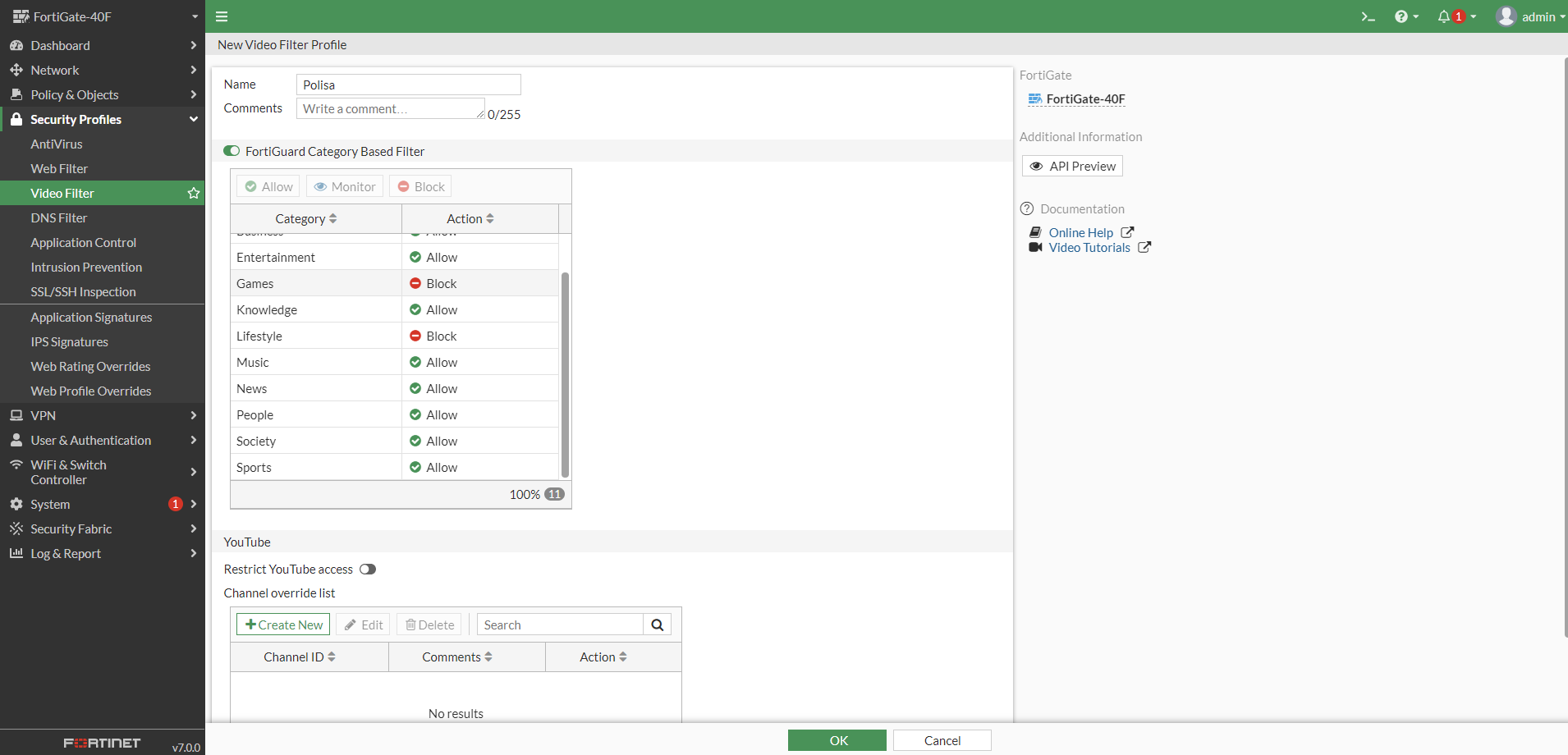 Traffic memory is low on fortigate - Firewalls